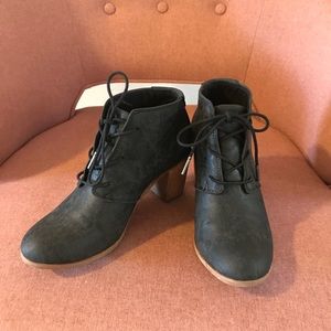 Toms Lunata Bootie, metallic black